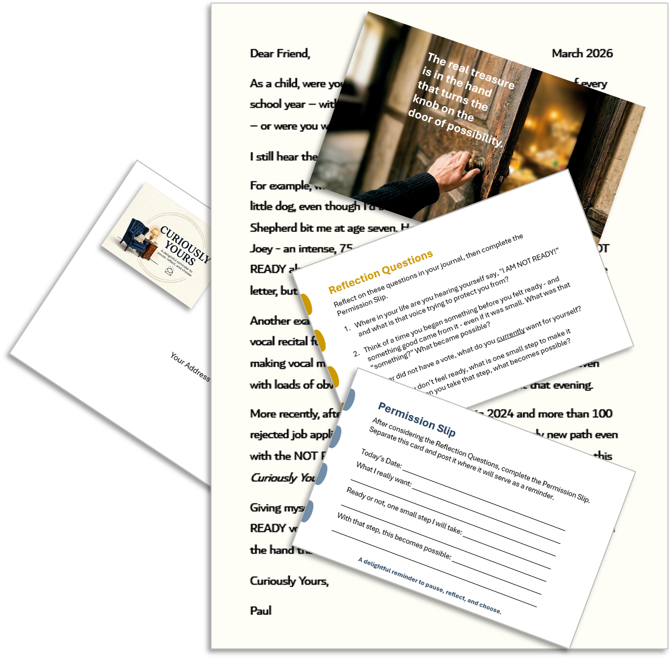 Curiously Yours - March 2026 content preview